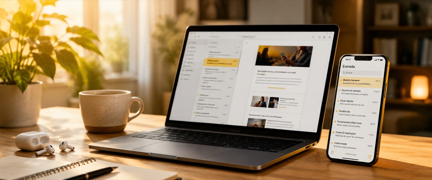 Newsletter do 4nerd — tecnologia direto no seu e-mail