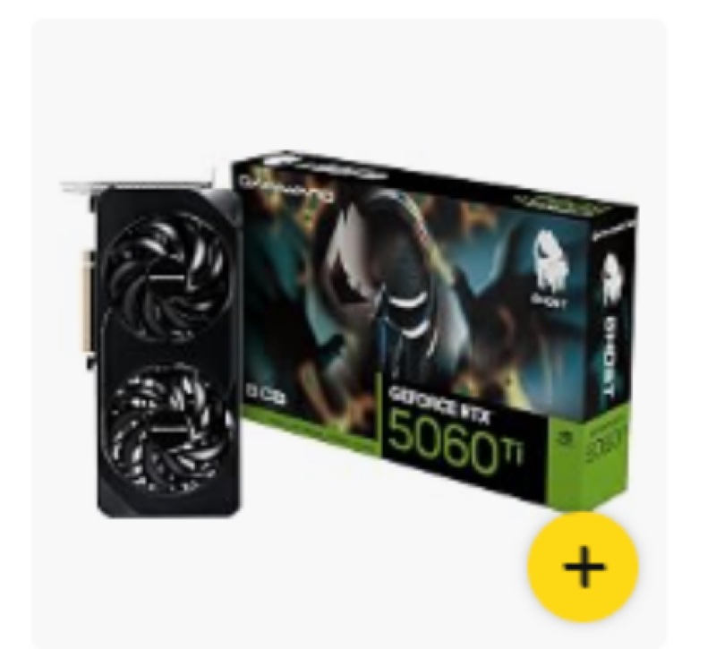 Placa de Vídeo Gainward RTX 5060 Ti