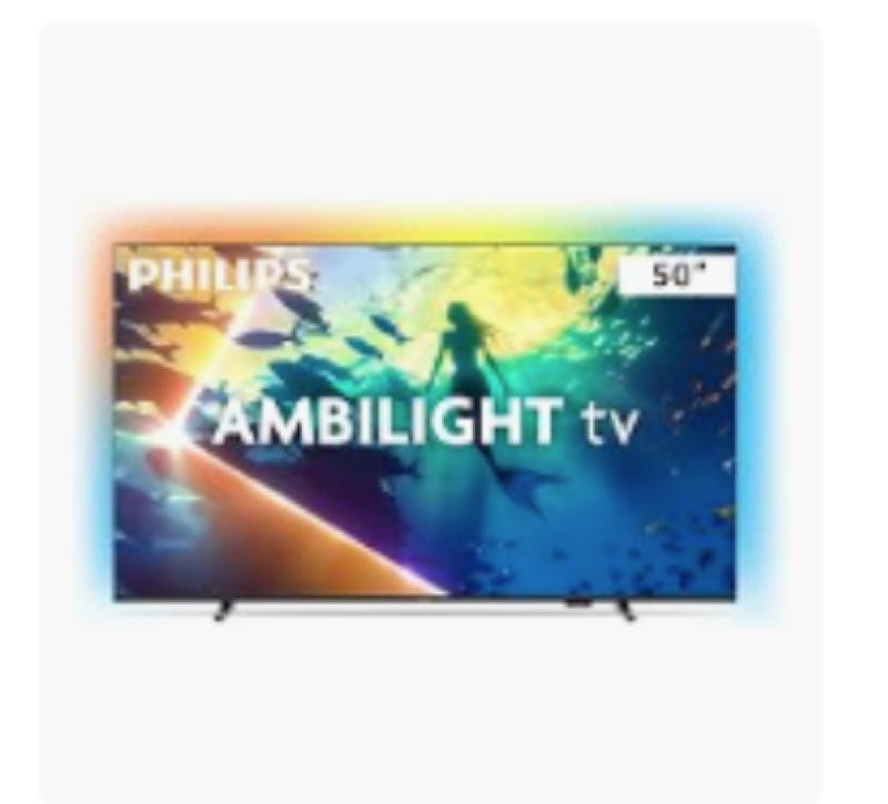 PHILIPS Smart TV Ambilight 50” 4K