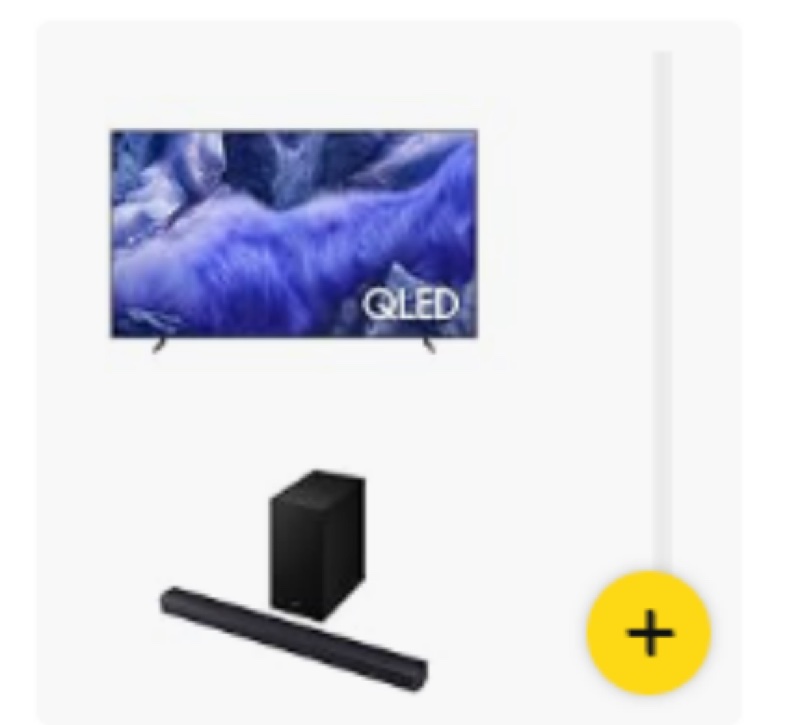 Samsung Combo Vision AI TV 55” + Soundbar